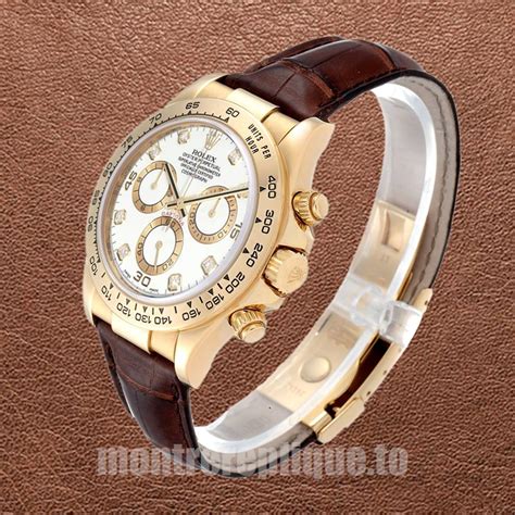 rolex bracelet cuir prix